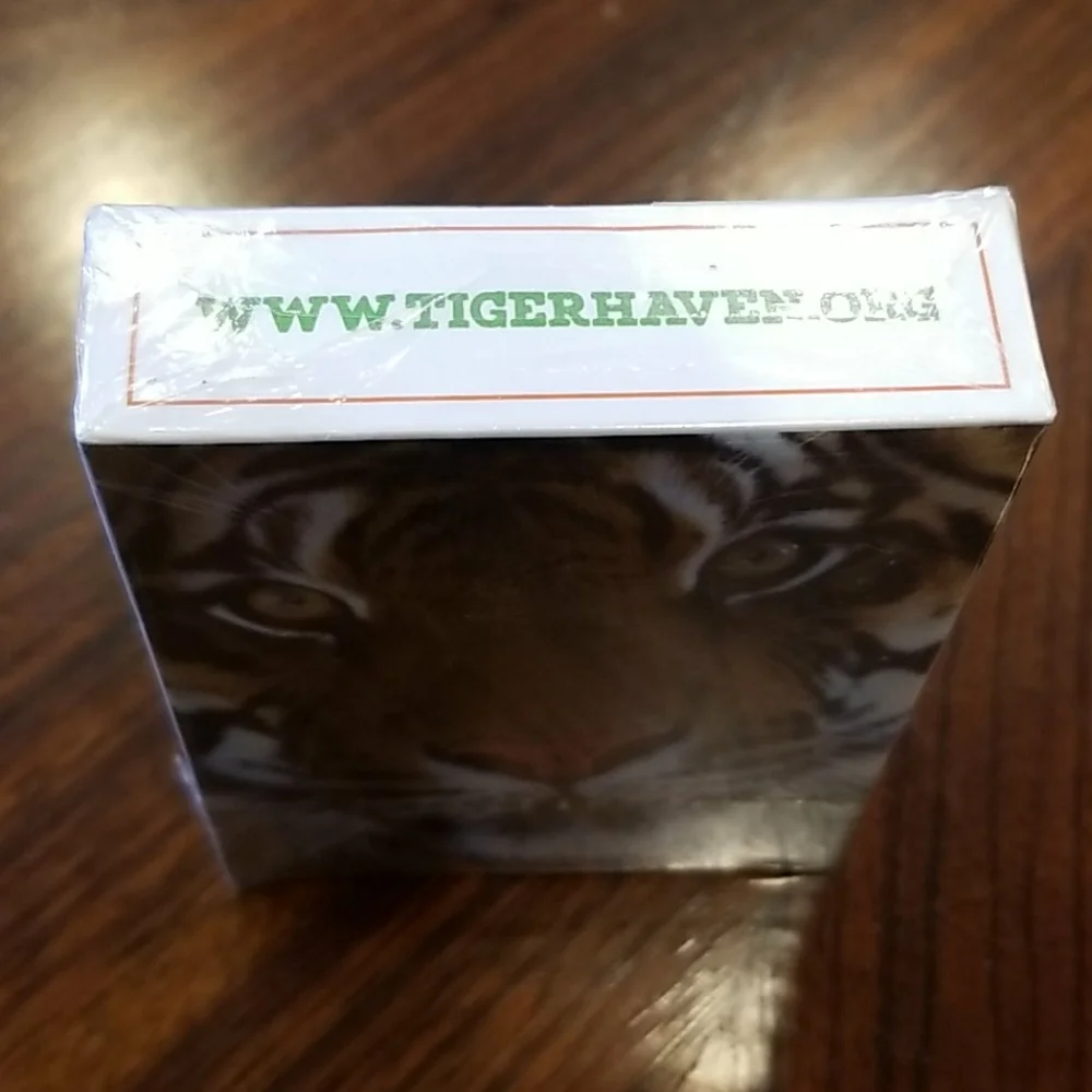 Tiger Haven 25th Anniversary Playing Cards Sealed New